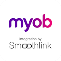 App icon for MYOB by Smoothlink integration on Procore Marketplace